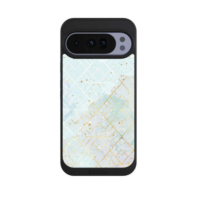 Pixel 10 Pro XL NIVOpure Marbre Pastel Motif de Maille