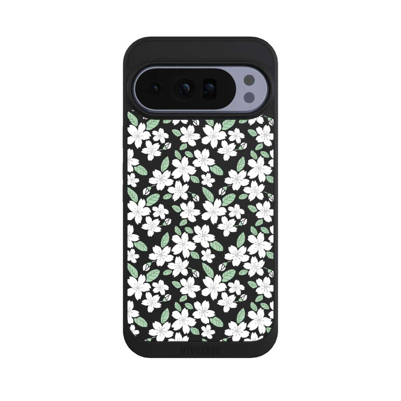 Pixel 10 Pro XL NIVOpure Weisse Blüten ohne Hintergrund