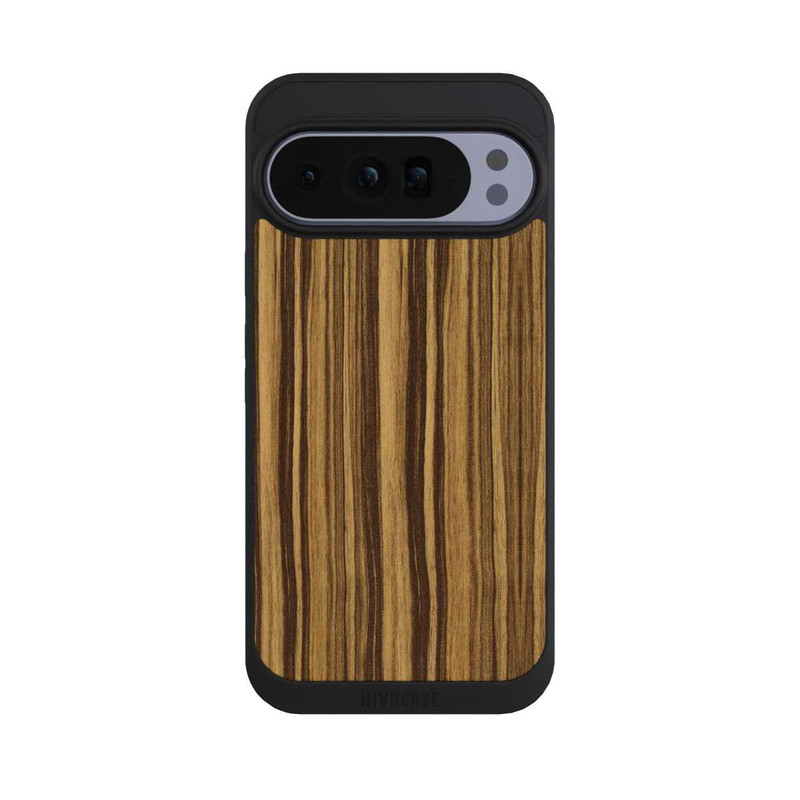Pixel 10 Pro XL NIVOpure Makassar Holzlook Hell