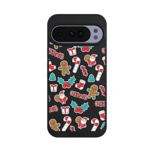 Google Pixel 10 Pro XL NIVOpure Christmas Pattern transparent