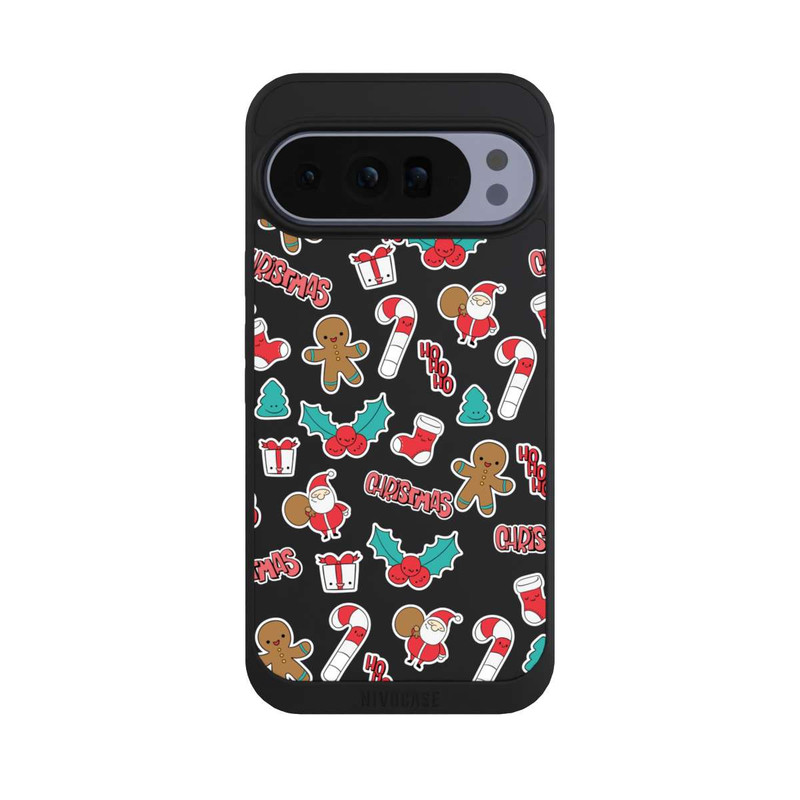 Pixel 10 Pro XL NIVOpure Christmas Pattern ohne Hintergrund