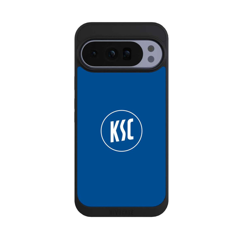 Pixel 10 Pro XL NIVOpure KSC Logo auf Blau