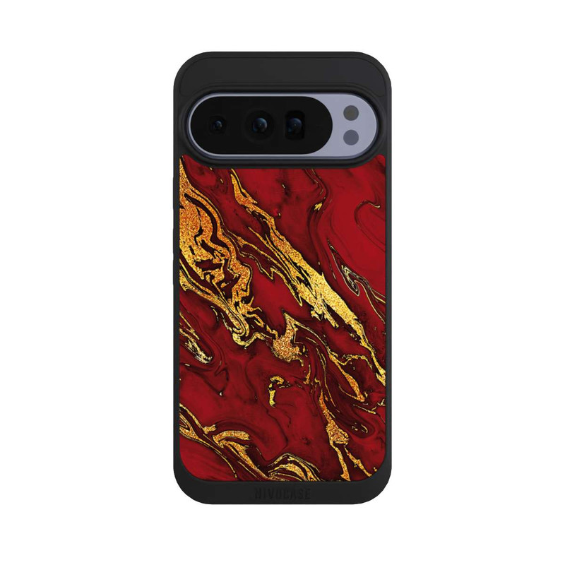 Pixel 10 Pro XL NIVOpure Marbre Rouge Doré