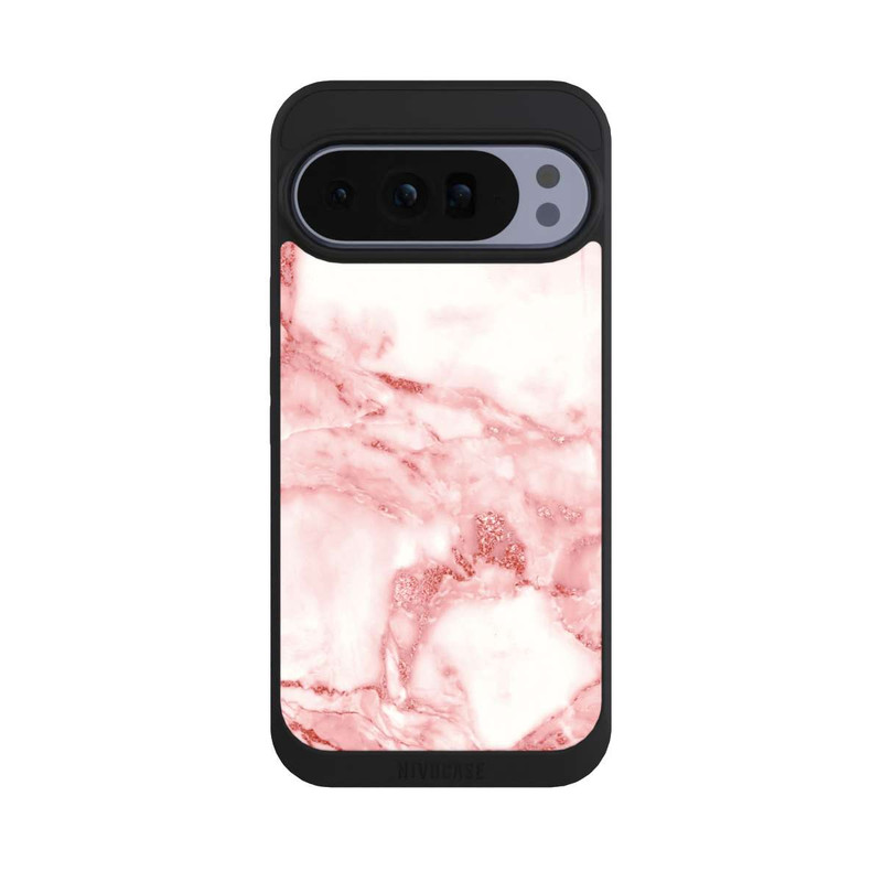 Pixel 10 Pro XL NIVOpure Marmor rosa und weiß