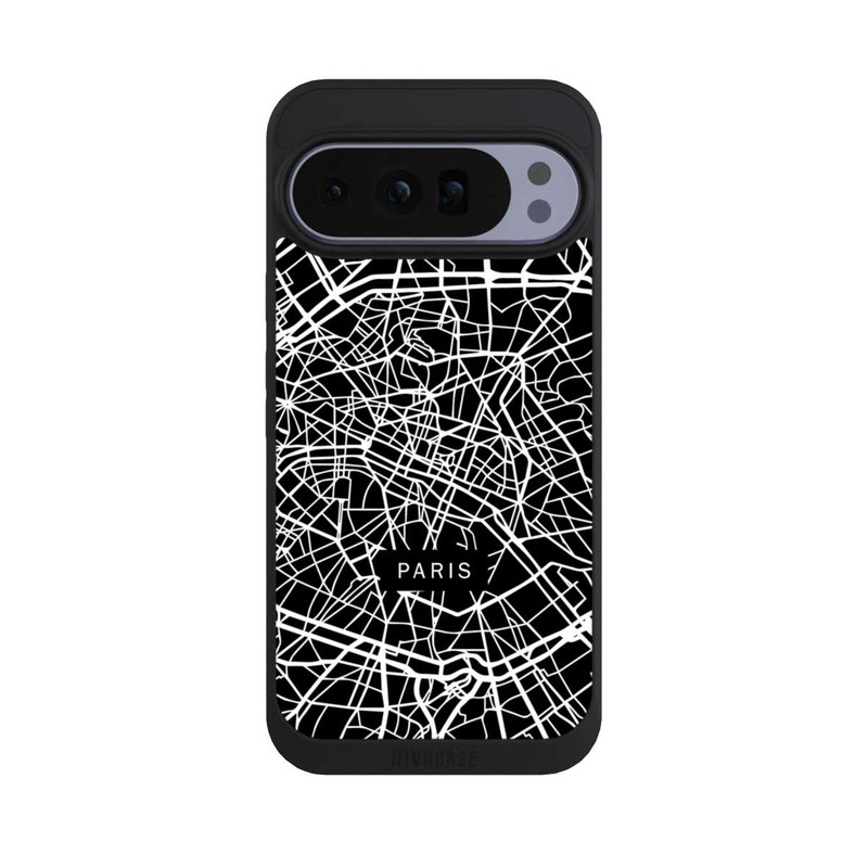 Pixel 10 Pro XL NIVOpure Paris City Map