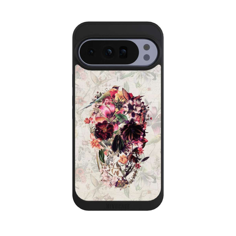 Pixel 10 Pro XL NIVOpure Blume Vintage Totenkopf