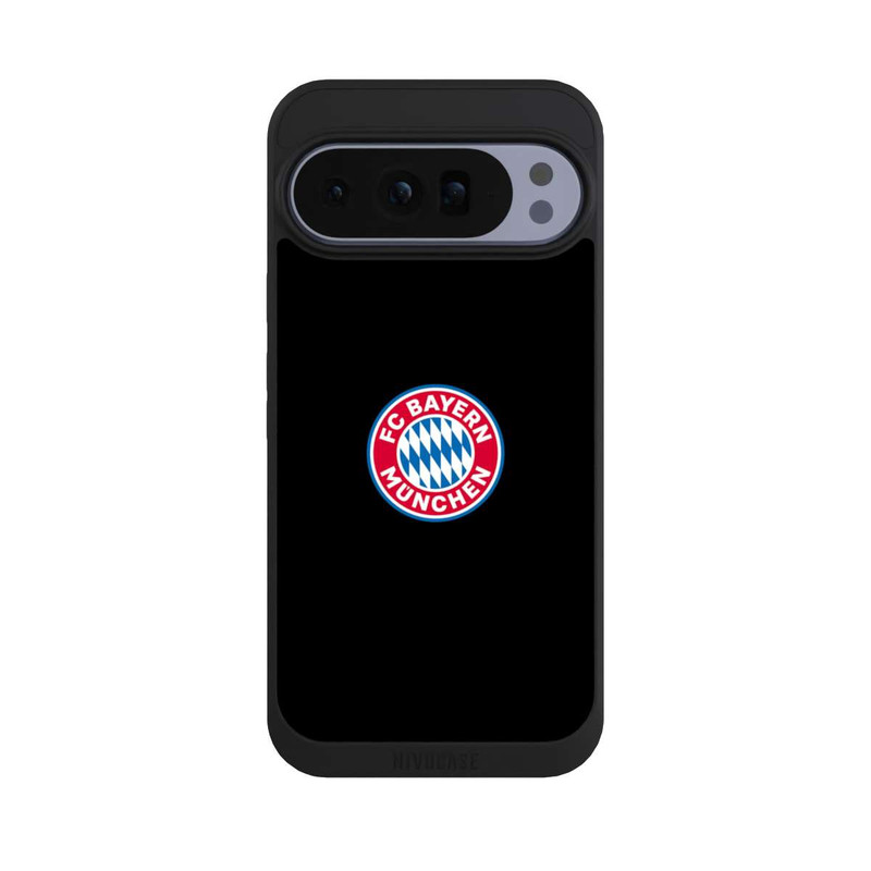 Pixel 10 Pro XL NIVOpure Logo FCB sur fond noir