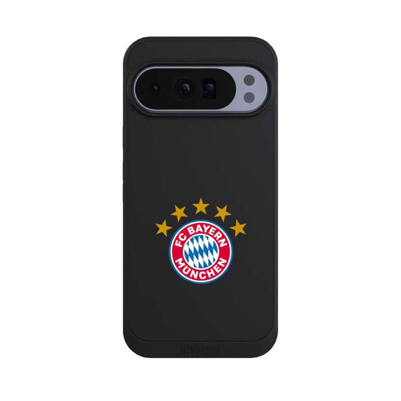 Pixel 10 Pro XL NIVOpure Logo FCB avec Étoiles - sans Fond