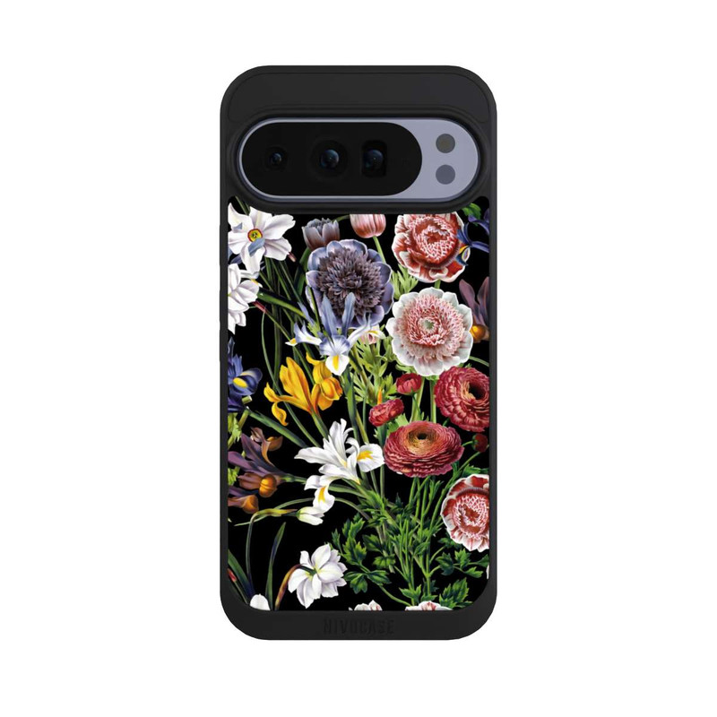 Pixel 10 Pro XL NIVOpure Motif de fleurs anciennes