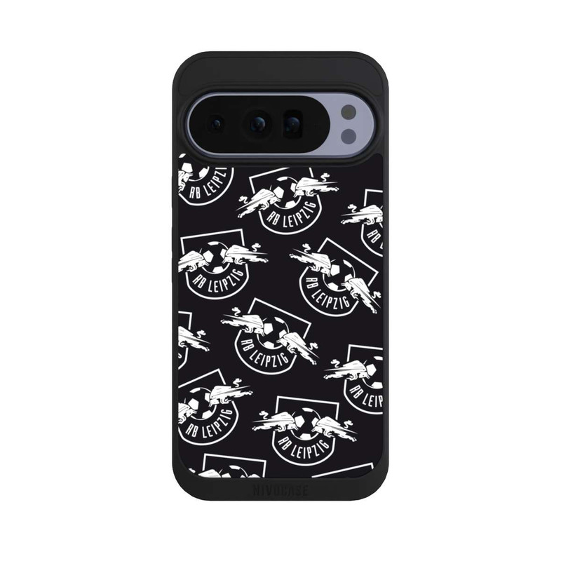 Pixel 10 Pro XL NIVOpure Logos RB Leipzig Weiß auf Schwarz