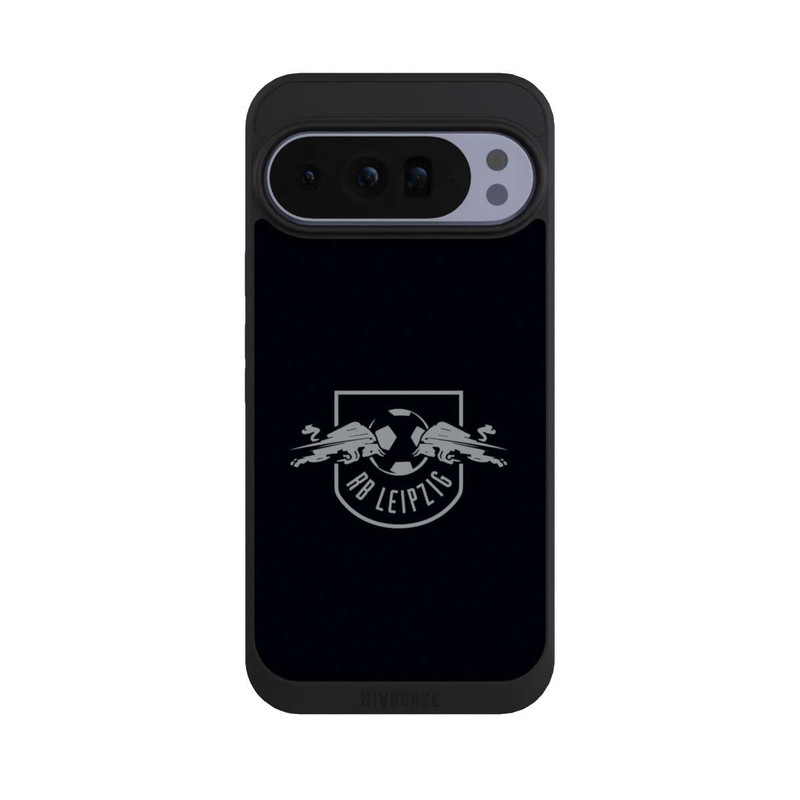 Pixel 10 Pro XL NIVOpure Graues RB Leipzig Logo auf Schwarz