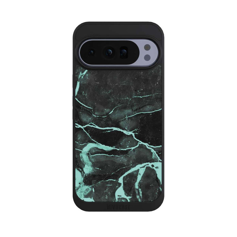 Pixel 10 Pro XL NIVOpure Grauer und blauer Marmor
