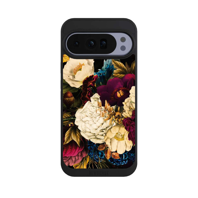 Pixel 10 Pro XL NIVOpure Dunkle Vintage Blumen