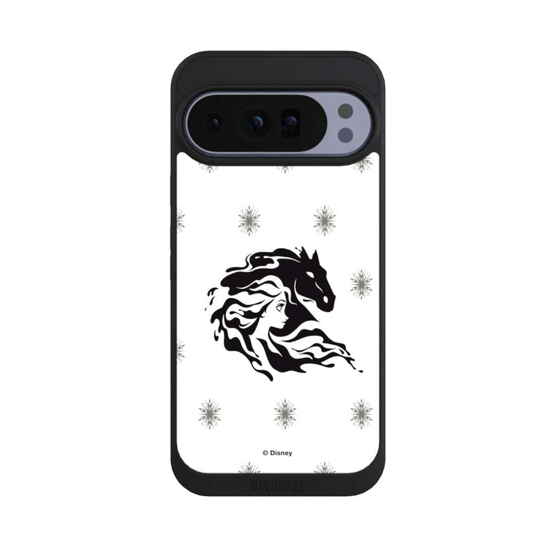 Pixel 10 Pro XL NIVOpure Elsa Nokk la Reine des Neiges 2 Noir et Blanc
