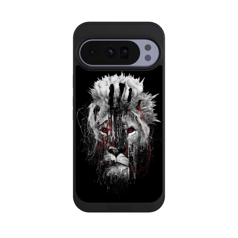 Pixel 10 Pro XL NIVOpure Löwe Rote Augen