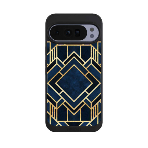 Google Pixel 10 Pro XL NIVOpure Art Deco Blue Gold Print