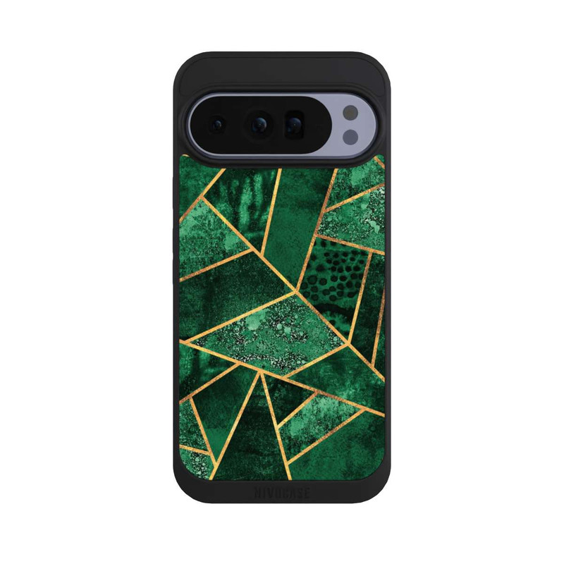 Pixel 10 Pro XL NIVOpure Tief Smaragdgrün Golddruck