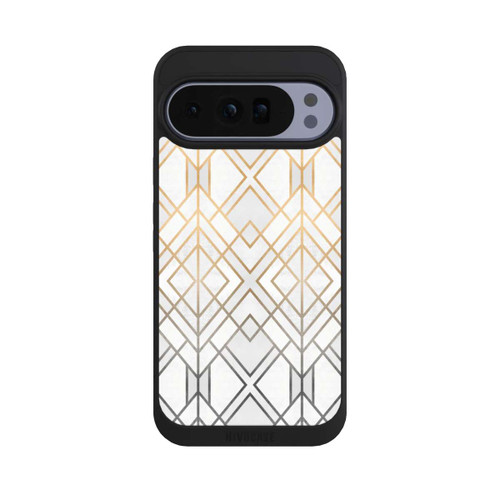 Google Pixel 10 Pro XL NIVOpure Gold and Grey Geo Print