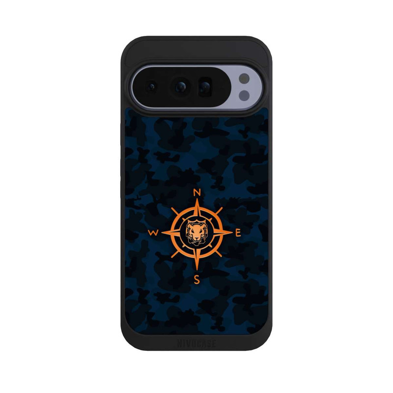 Pixel 10 Pro XL NIVOpure Kompass Camo Blau