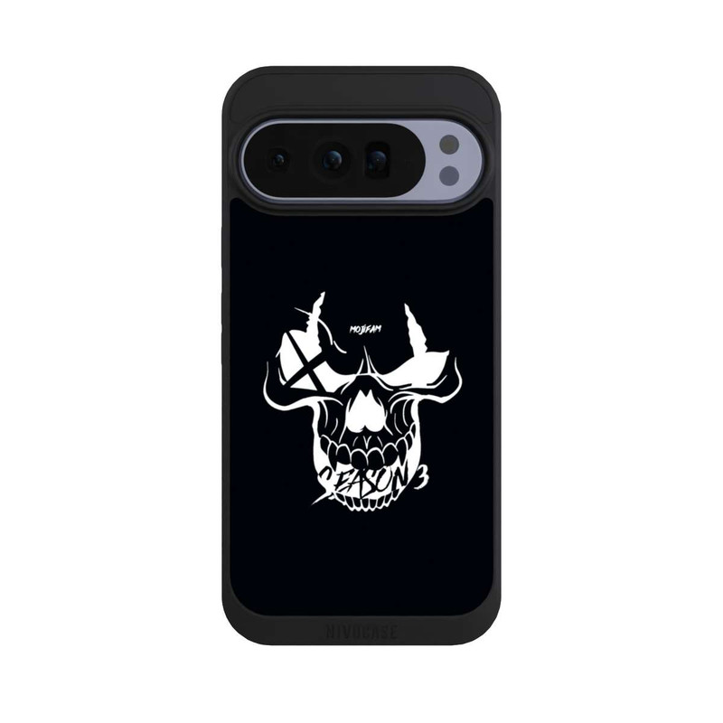 Pixel 10 Pro XL NIVOpure Schädel Schwarz/Weiß