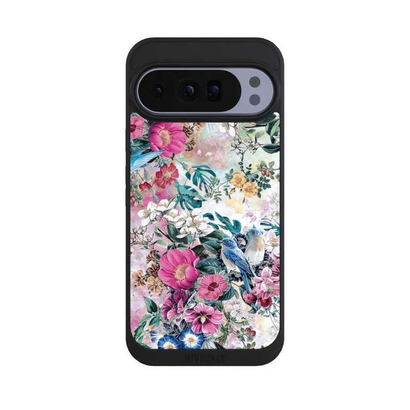 Pixel 10 Pro XL NIVOpure Vögel und Blumen