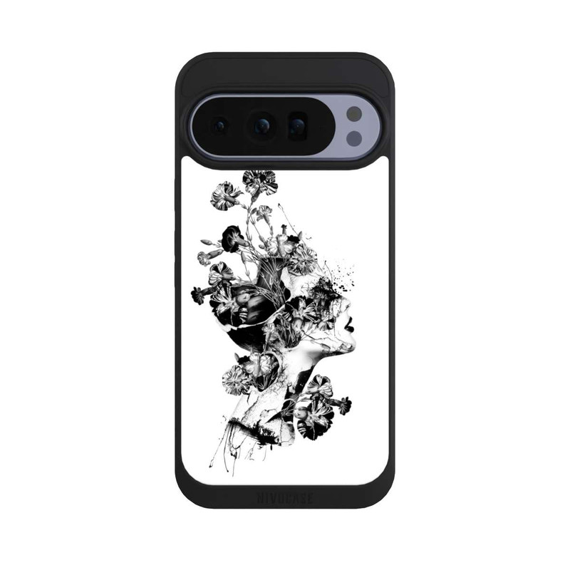 Pixel 10 Pro XL NIVOpure Gebrochen Schwarz/Weiß