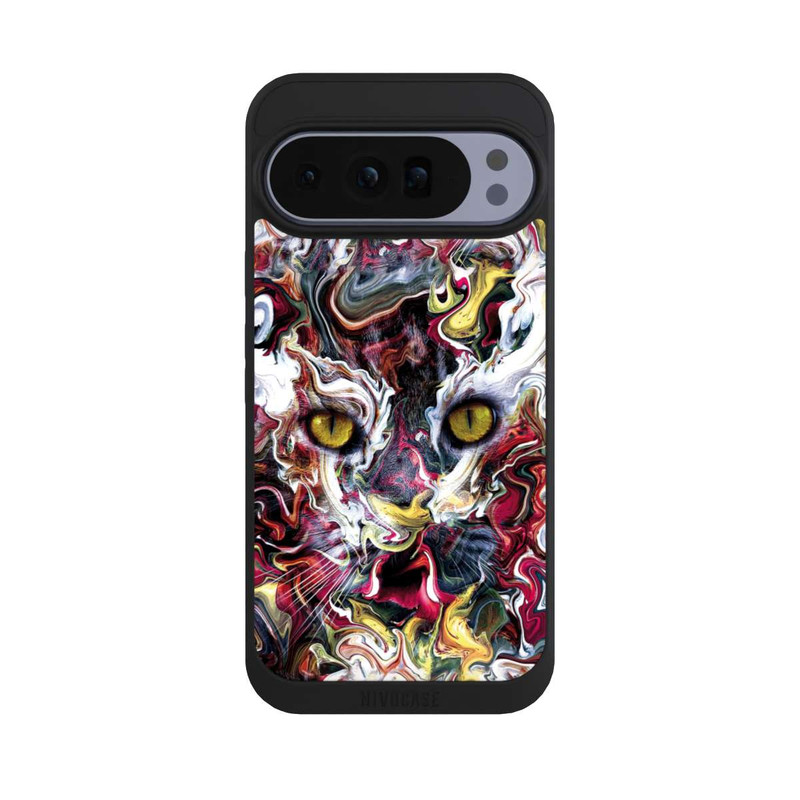 Pixel 10 Pro XL NIVOpure Katze Abstrakt