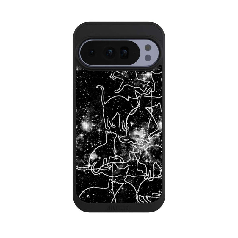Pixel 10 Pro XL NIVOpure Sternennacht-Katzen
