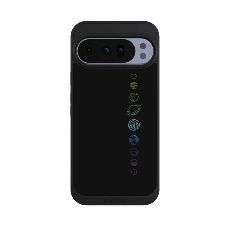 Pixel 10 Pro XL NIVOpure Planètes colorées
