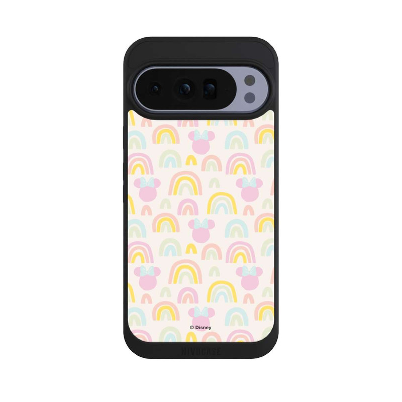 Pixel 10 Pro XL NIVOpure Minnie Motif arc-en-ciel