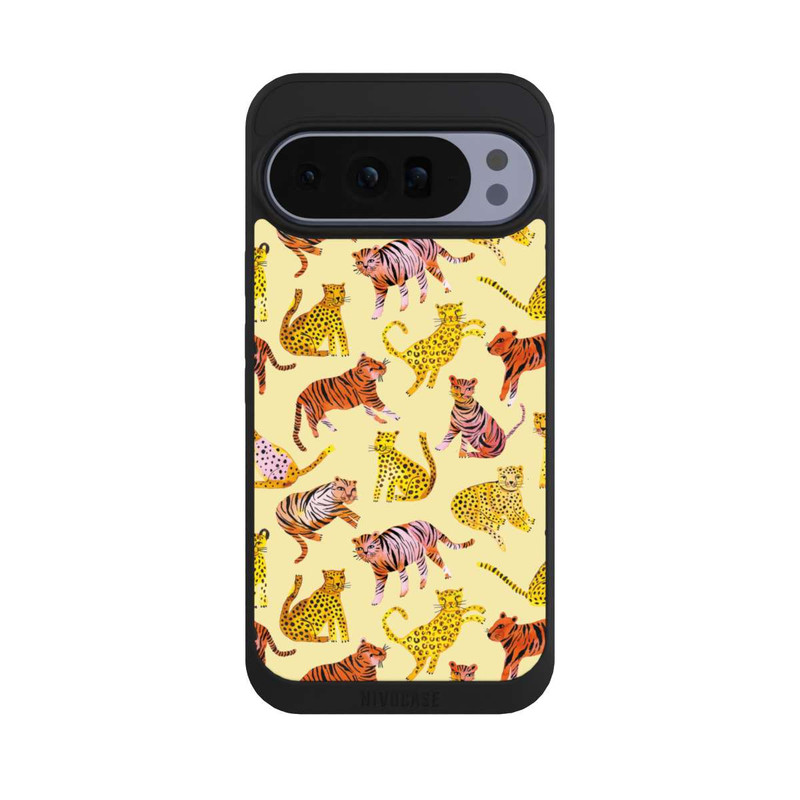 Pixel 10 Pro XL NIVOpure Savane des tigres et des léopards