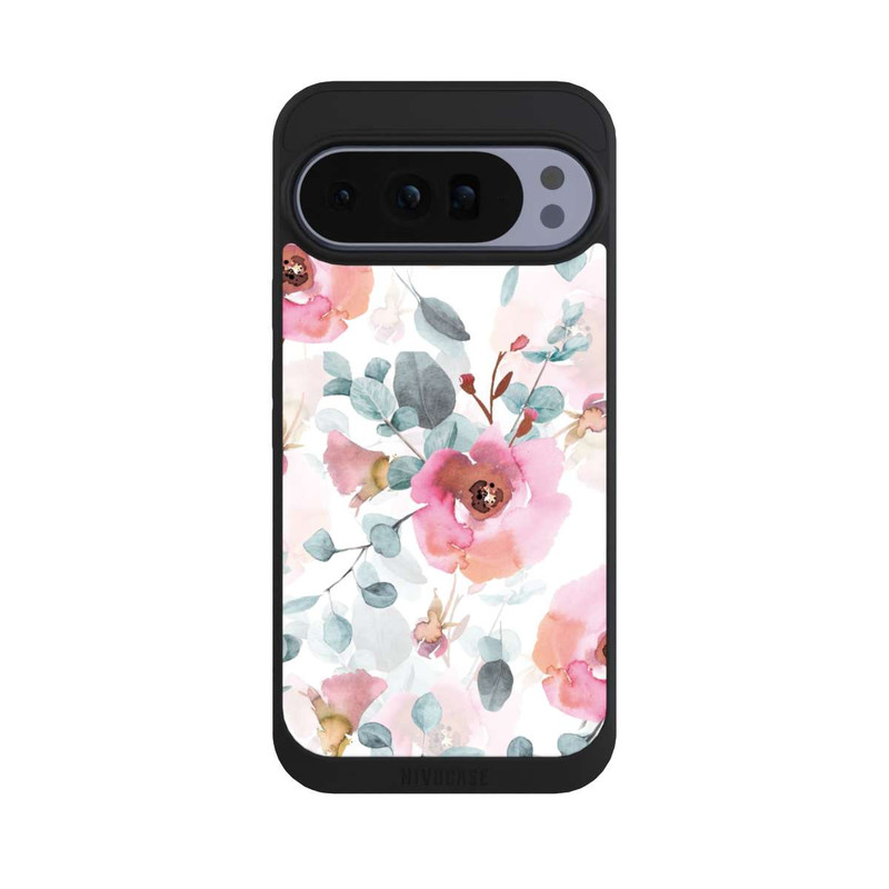 Pixel 10 Pro XL NIVOpure Papier Peint Fleur Aquarelle