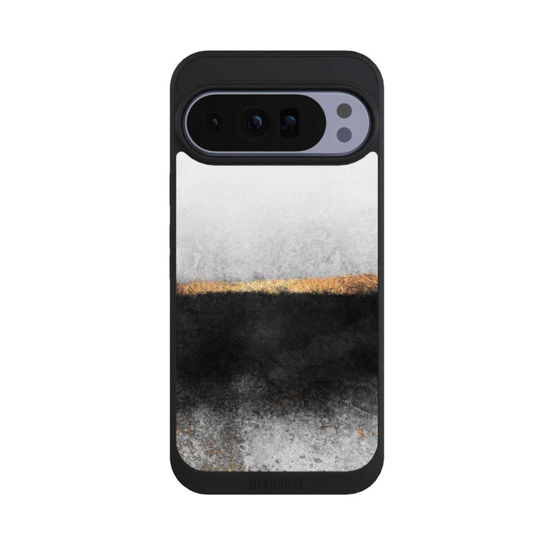 Pixel 10 Pro XL NIVOpure Ruß und Golddruck