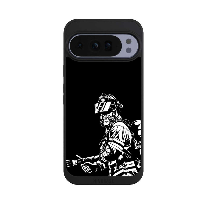 Pixel 10 Pro XL NIVOpure Tapferer Feuerwehrmann