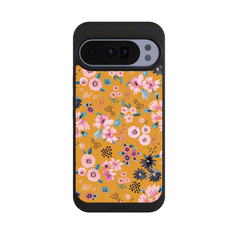 Pixel 10 Pro XL NIVOpure Kleine Blumen senfgelb