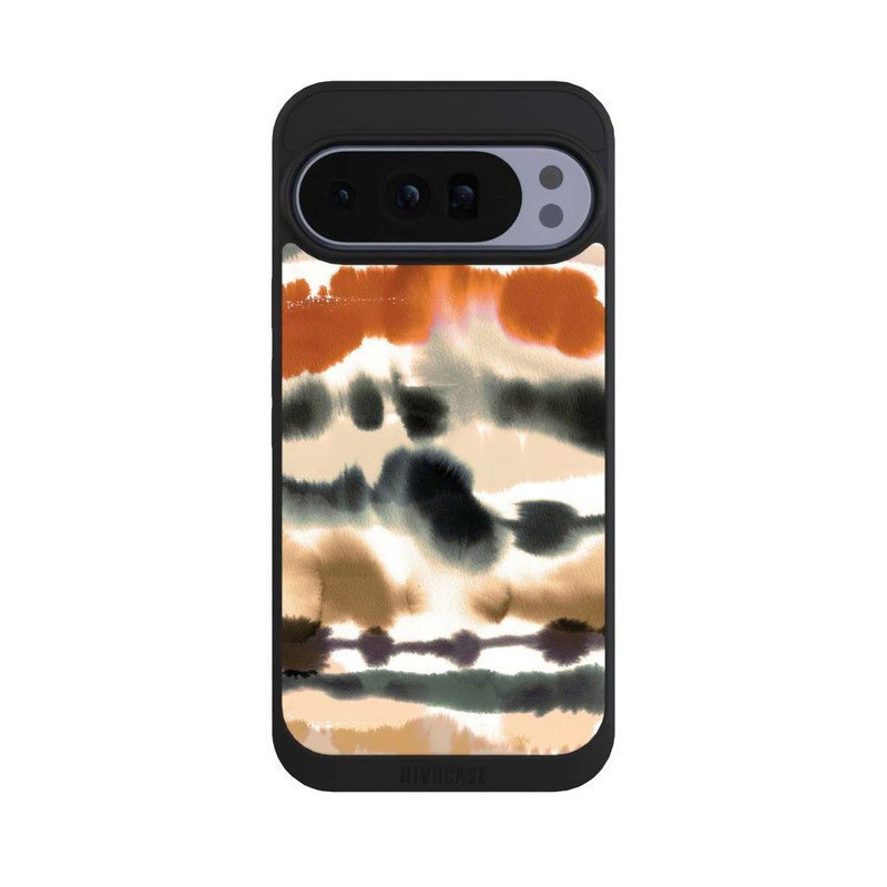 Pixel 10 Pro XL NIVOpure Lignes d'aquarelle nautique douces orange