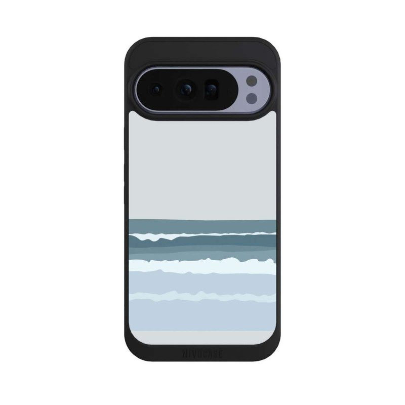 Pixel 10 Pro XL NIVOpure Abstrakte blaue Wellen