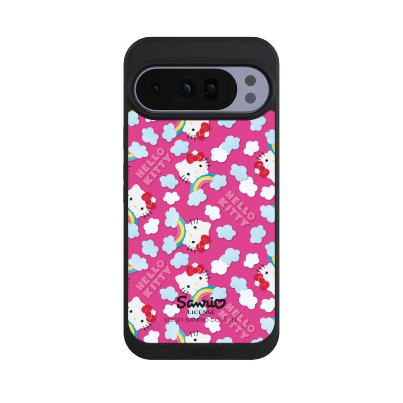 Pixel 10 Pro XL NIVOpure Hello Kitty Regenbogenmuster