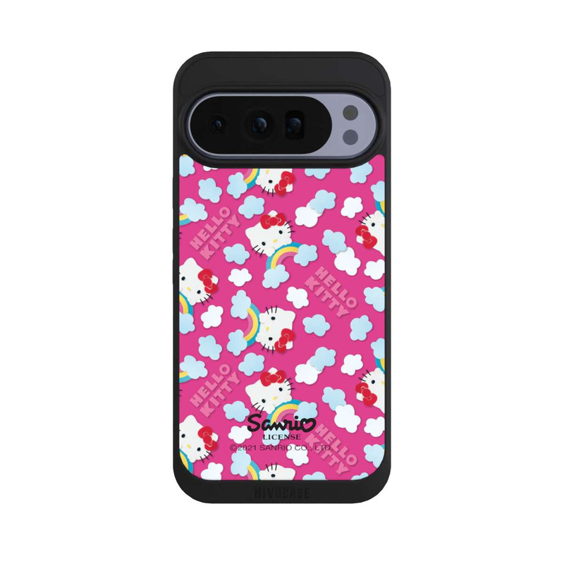 Pixel 10 Pro XL NIVOpure Hello Kitty Regenbogenmuster