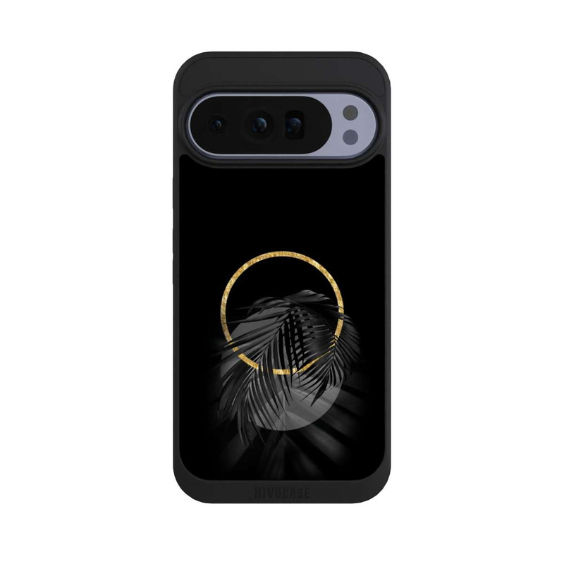 Pixel 10 Pro XL NIVOpure tropische Blätter schwarz