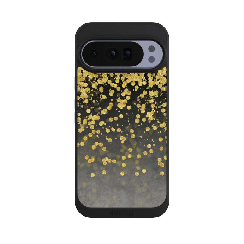 Pixel 10 Pro XL NIVOpure Pluie glamoureuse dorée