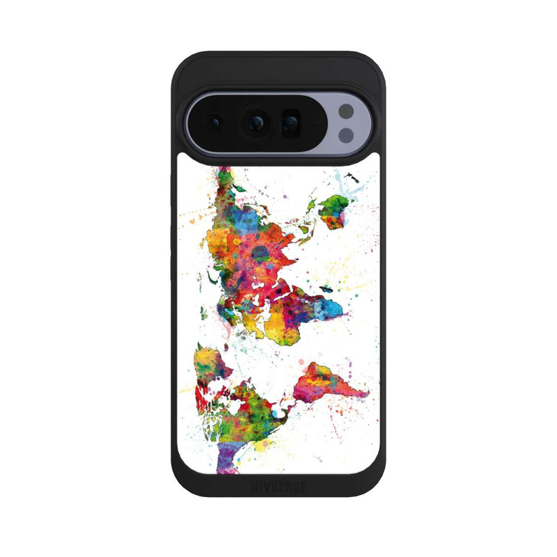 Pixel 10 Pro XL NIVOpure Weltkarte Splash