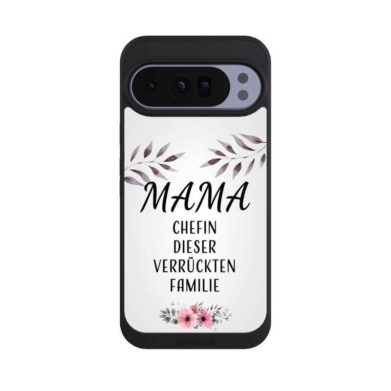 Pixel 10 Pro XL NIVOpure Mama Chefin dieser Verrückten Familie Weiß