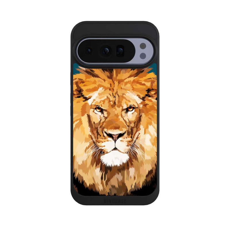 Pixel 10 Pro XL NIVOpure Lion en gros plan