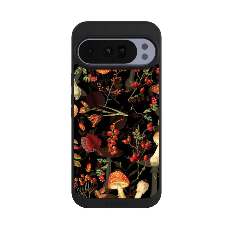 Pixel 10 Pro XL NIVOpure Pilzmuster Schwarz