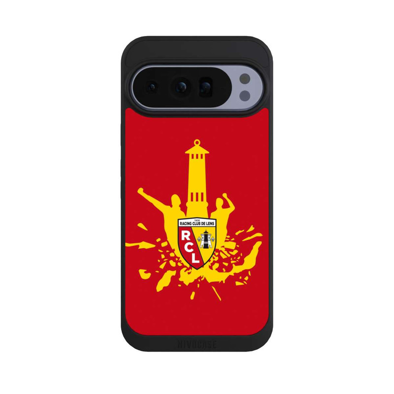 Pixel 10 Pro XL NIVOpure Tour RCL jaune sur rouge