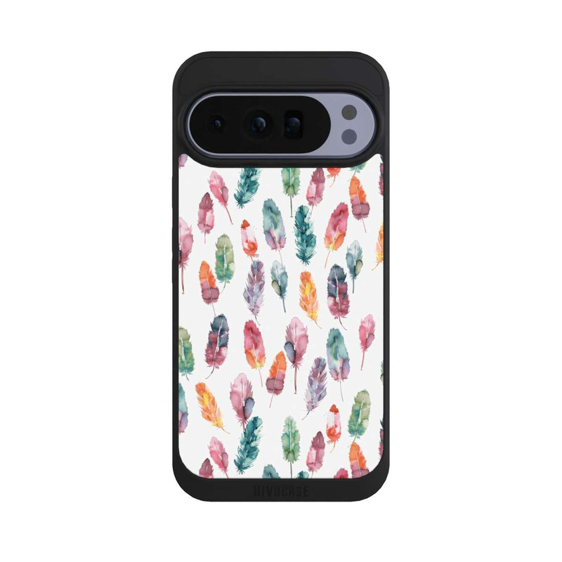Pixel 10 Pro XL NIVOpure Aquarellfedern Boho