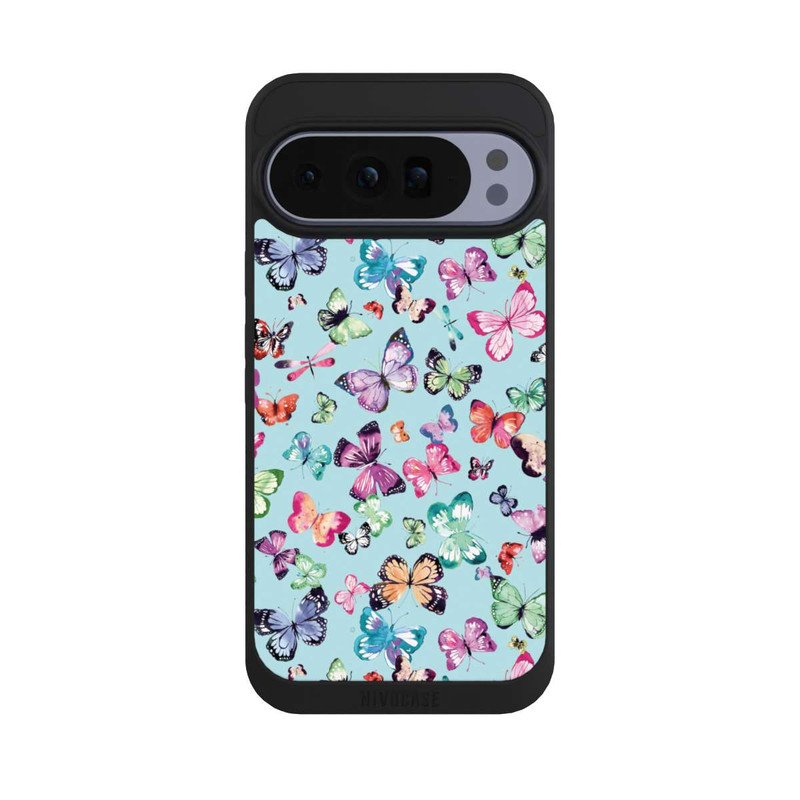 Pixel 10 Pro XL NIVOpure Schmetterlinge rosa orange blau