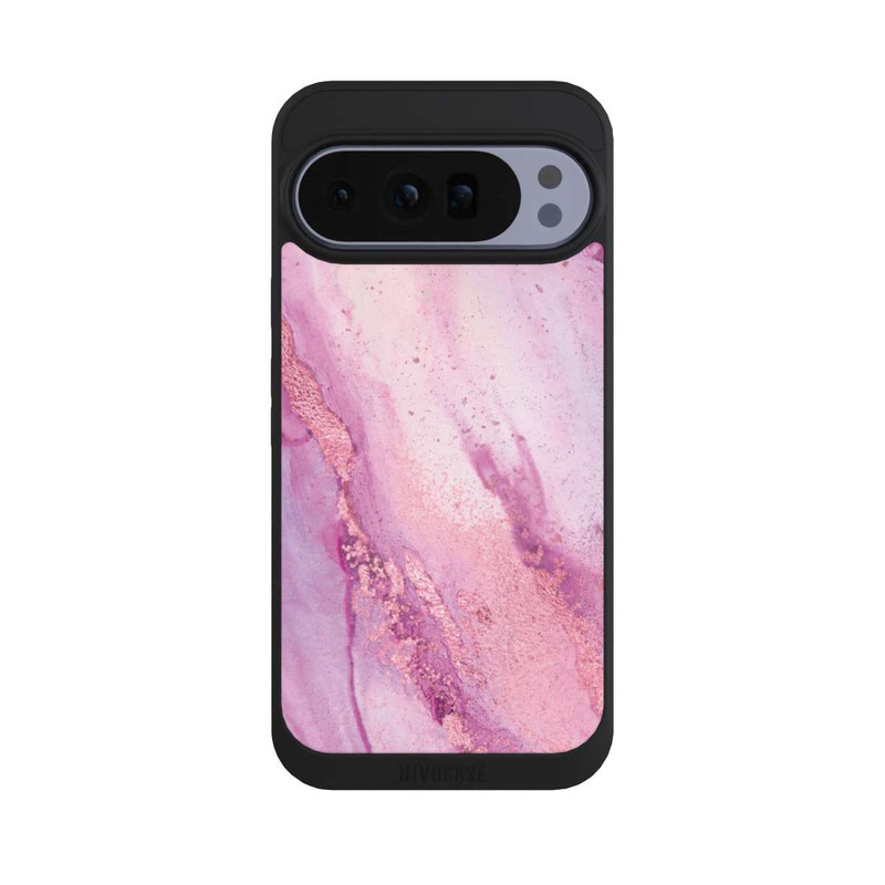 Pixel 10 Pro XL NIVOpure Lila Marmorwand