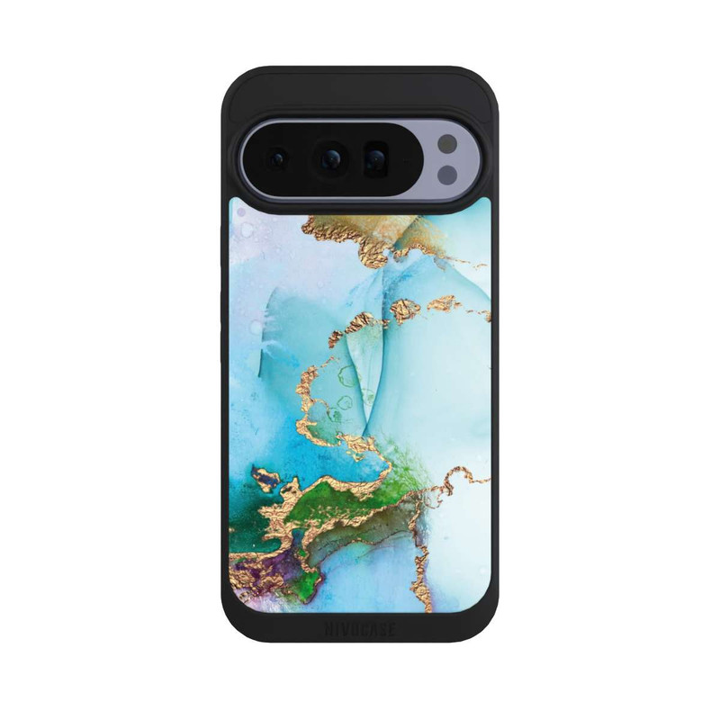 Pixel 10 Pro XL NIVOpure Look pailleté en marbre coloré